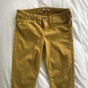 Vince 29 skinny citrine jeans